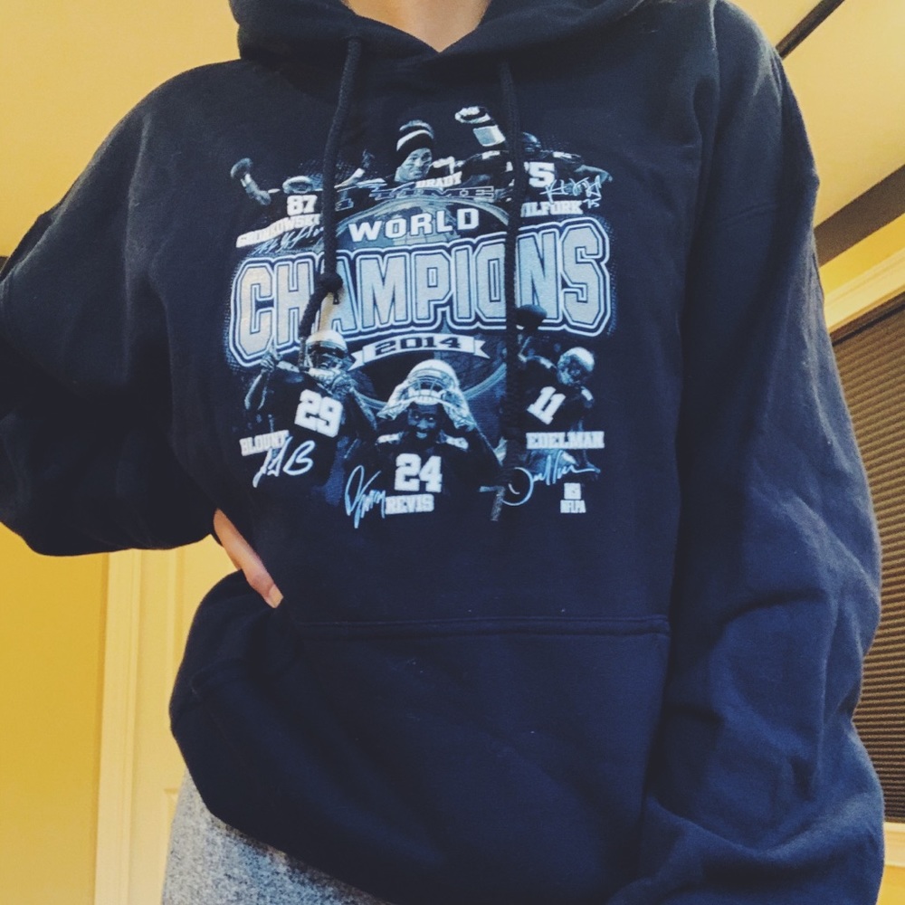 patriots champion sweatshirt